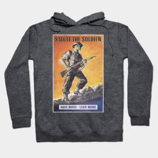 The Liberator, Reprint of British wartime poster. Hoodie